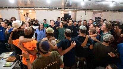 נערים ביישוב אביתר, השבוע. | שריה דיאמנט, פלאש 90