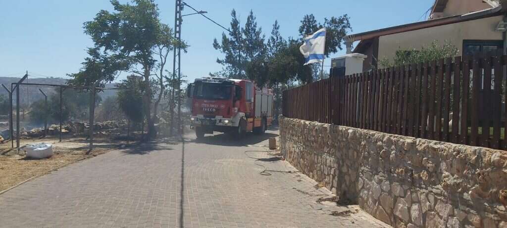 השריפות בבנימין והשומרון. | דוברות כיבוי והצלה