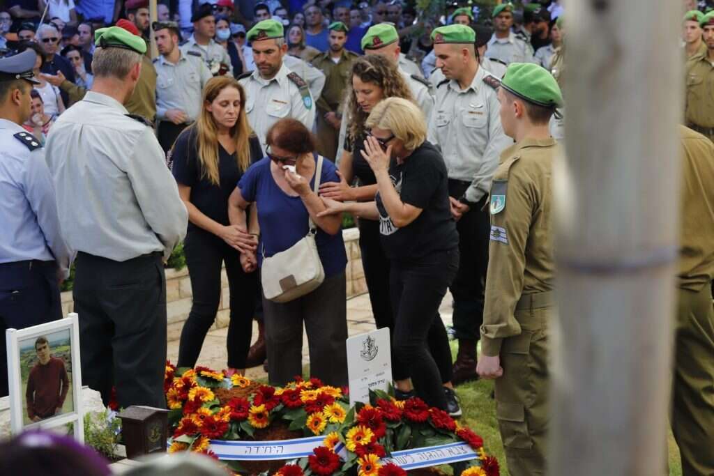 הלווית מח"ט נח"ל, אל"מ שרון אסמן ז"ל. | איתן אלחדז/TPS