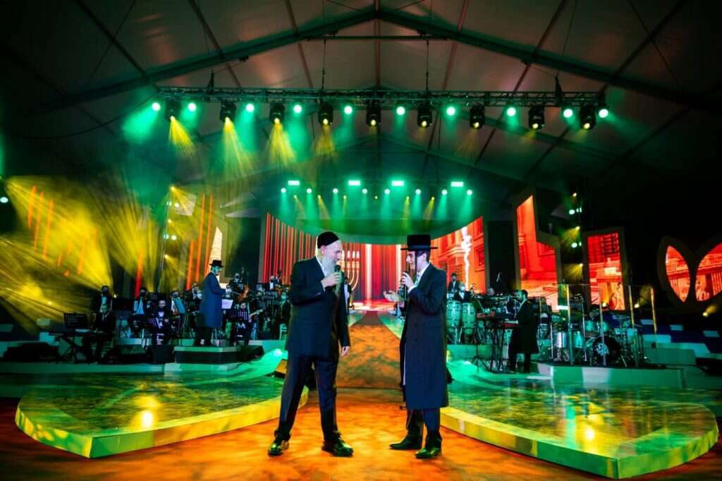 שטיינמץ ובן־דוד במופע. | שימי קוטנר