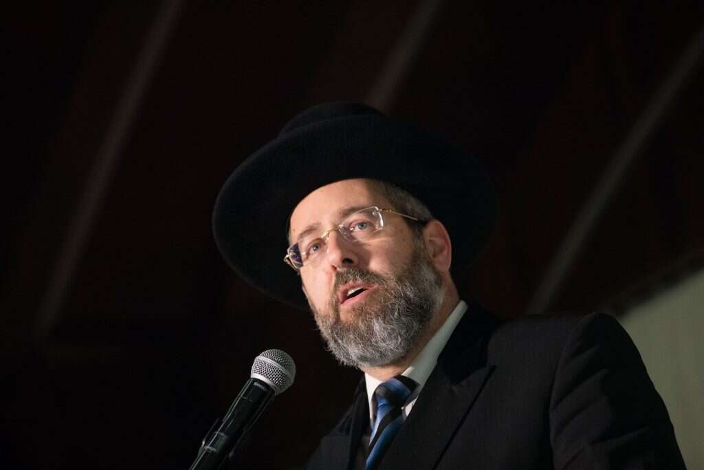 הרב הראשי לישראל הרב דוד לאו. | יונתן זינדל, פלאש 90