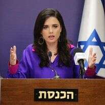 שרת הפנים איילת שקד. | שלו שלום/TPS