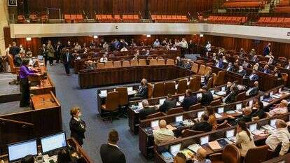 מליאת הכנסת, הבוקר. | דוברות הכנסת