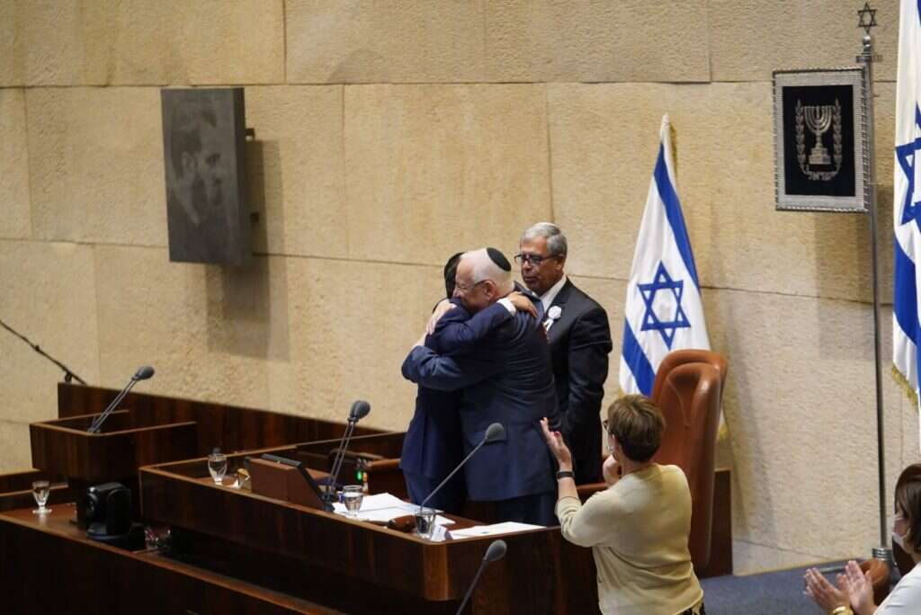 חיבוק הנשיאים. | דני שם טוב, דוברות הכנסת