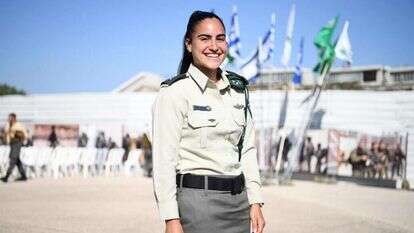 קצינת מגב רונאל גבאי. | דוברות משטרת ישראל