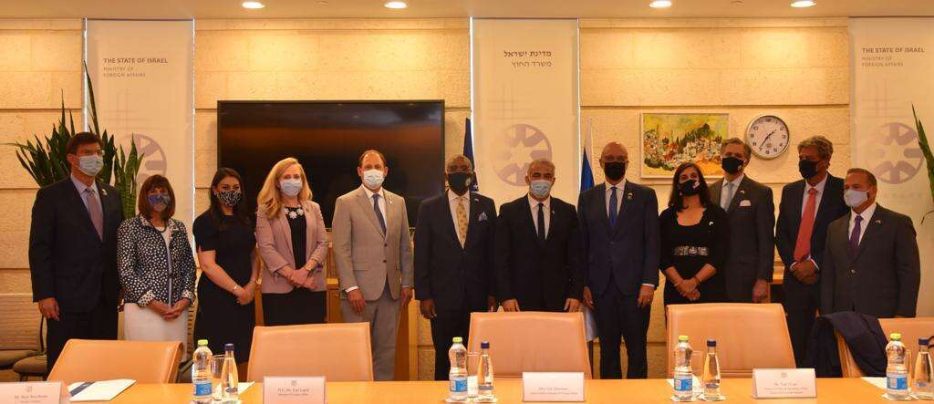 חברי המשלחת במשרד החוץ הישראל. | משרד החוץ