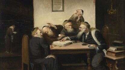 קרל שלייכר, מחלוקת בלימוד התלמוד שמן על גיר, המאה ה־19