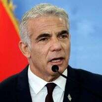 שר החוץ יאיר לפיד. | AFP