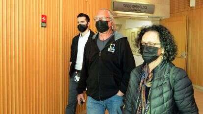 אריה שיף בבית המשפט, פברואר השנה. | דודו גרינשפן