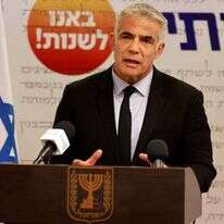 יאיר לפיד. | AFP