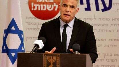 יאיר לפיד. | AFP