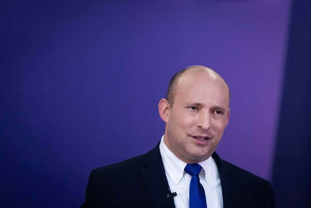 "לא ברור לי למה נתניהו לא בא. הרי הוא כבר לא צריך לחשוש מביידן, מי שצריך לחשוש זה בנט". ראש הממשלה בנט. | יונתן זינדל, פלאש 90