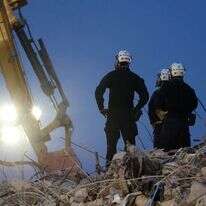 זירת האסון במיאמי. | AFP