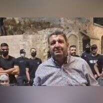 יעקב אבו אלקיעאן. | מסך מתוך הטוויטר של "עד כאן"