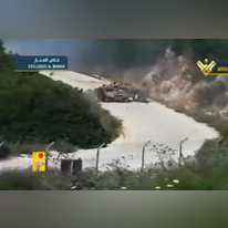 מסך מתוך הסרטון שפרסם חמאס