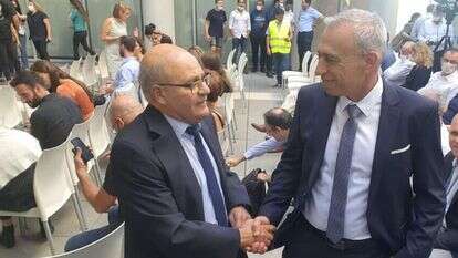 חזי לוי ונחמן אש. | יאיר קראוס