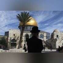 "חרדי שעולה להר בדרך כלל התבשל עם עצמו לפחות שנה על הנושא". | AP