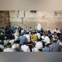 תשעה באב בכותל המערבי, 2017. | יונתן זינדל, פלאש 90