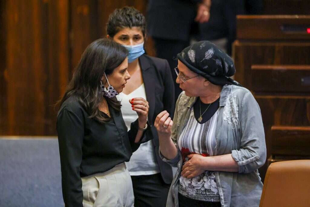 איילת שקד ואורית סטרוק. | נועם מושקוביץ, דוברות הכנסת