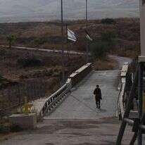 הגשר במעבר הגבול נהריים, 2018. | אייל מרגולין, ג׳יני