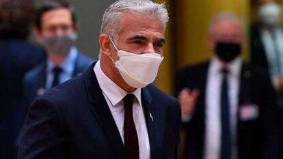 שר החוץ יאיר לפיד. | AFP