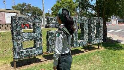 סא"ל ג', הקצינה הבכירה ביותר ביחידה 8200. | דובר צה"ל