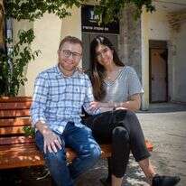 מוריה ונחום וולברג. | מרים אלטסר- פלאש 90