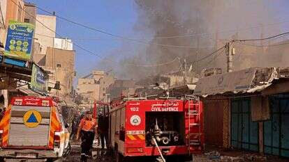 עזה, הבוקר. | AFP