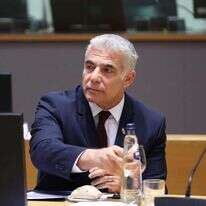 לפיד בכנס של האיחוד האירופי, | האיחוד האירופי