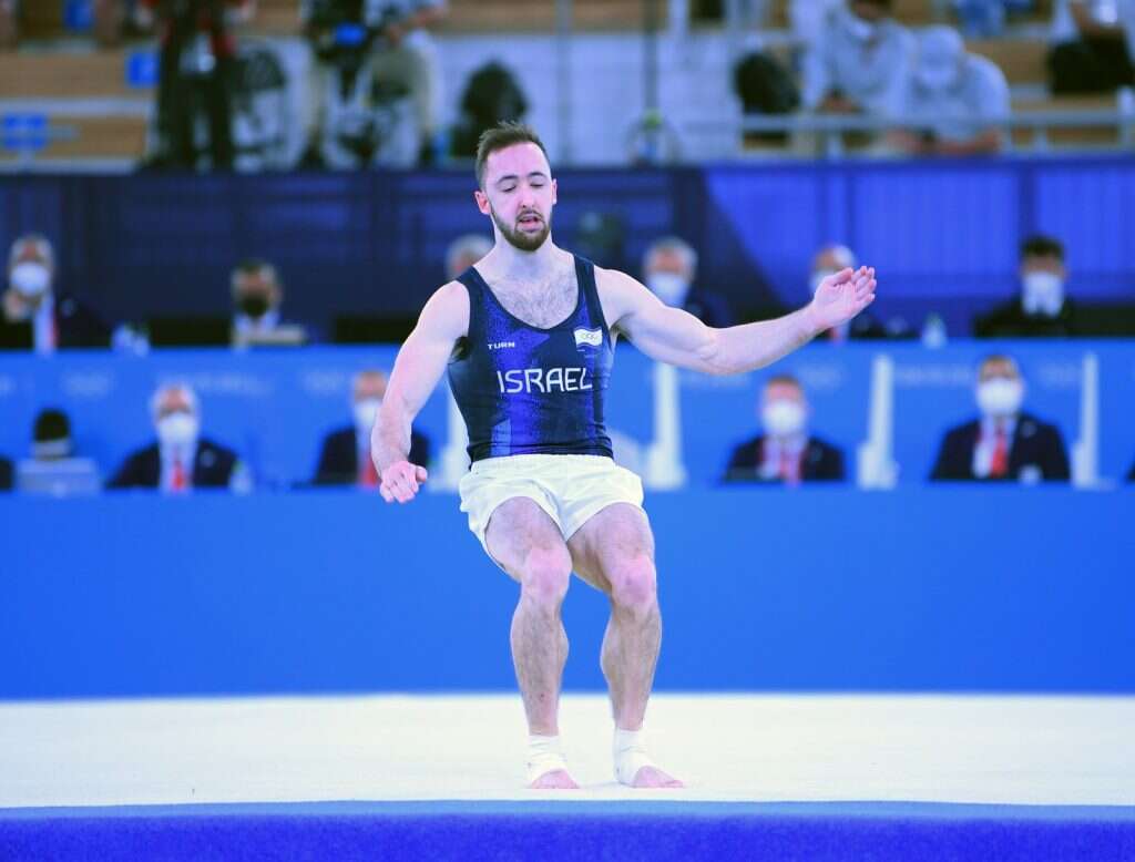ארטיום דולגופיאט. | עמית שיסל, באדיבות הוועד האולימפי הישראלי