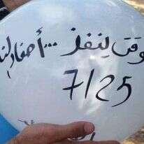 בלוני תבעירה על העוטף