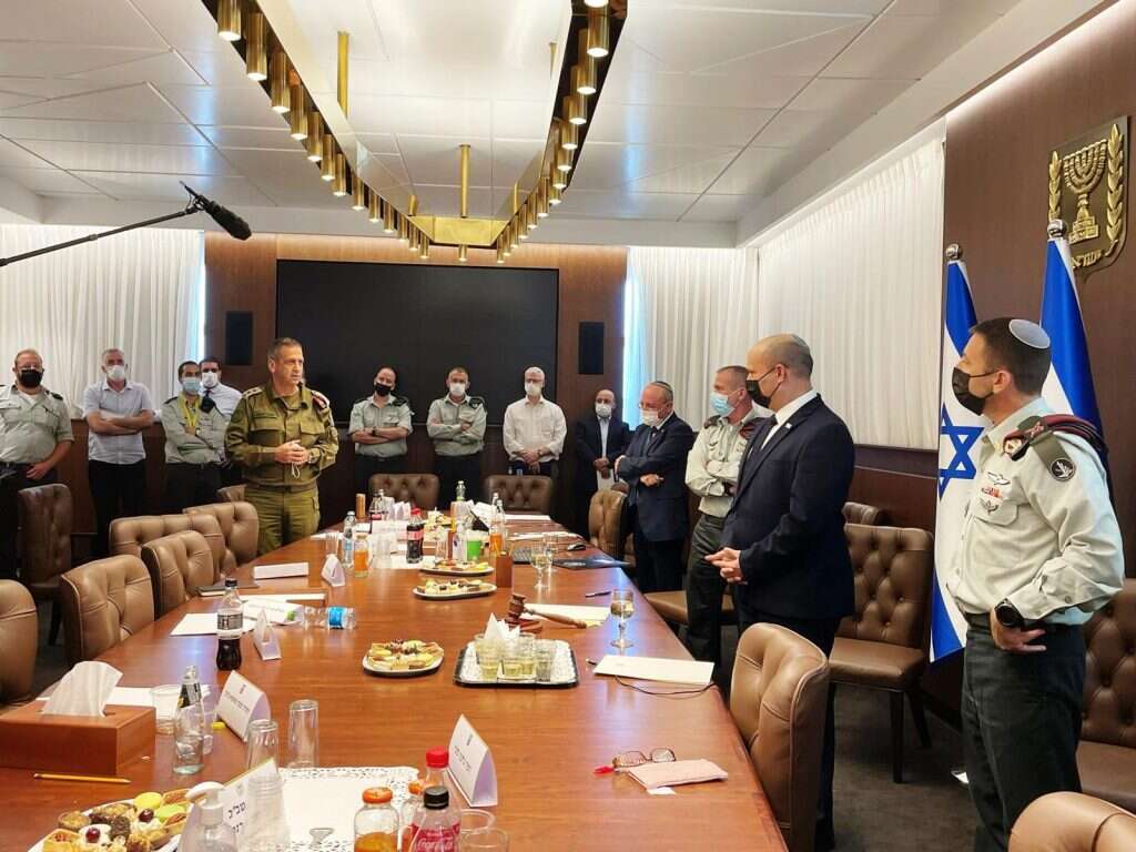 הקבינט נפרד מאבי בלוט. | עמוס בן גרשום /לע"מ