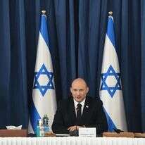 נפתלי בנט בישיבת הממשלה השבועית. | עמוס בן גרשום, לע"מ