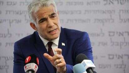 שר החוץ יאיר לפיד. | EPA