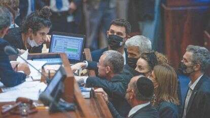 הדיון בכנסת על חוק איחוד משפחות, | יונתן זינדל , פלאש 90