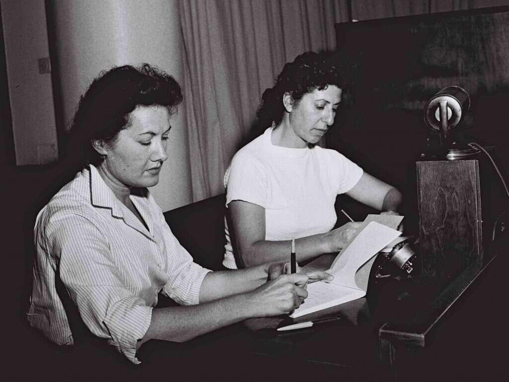 קצרניות בכנסת, 1959 . | משה פרידן, לע"מ