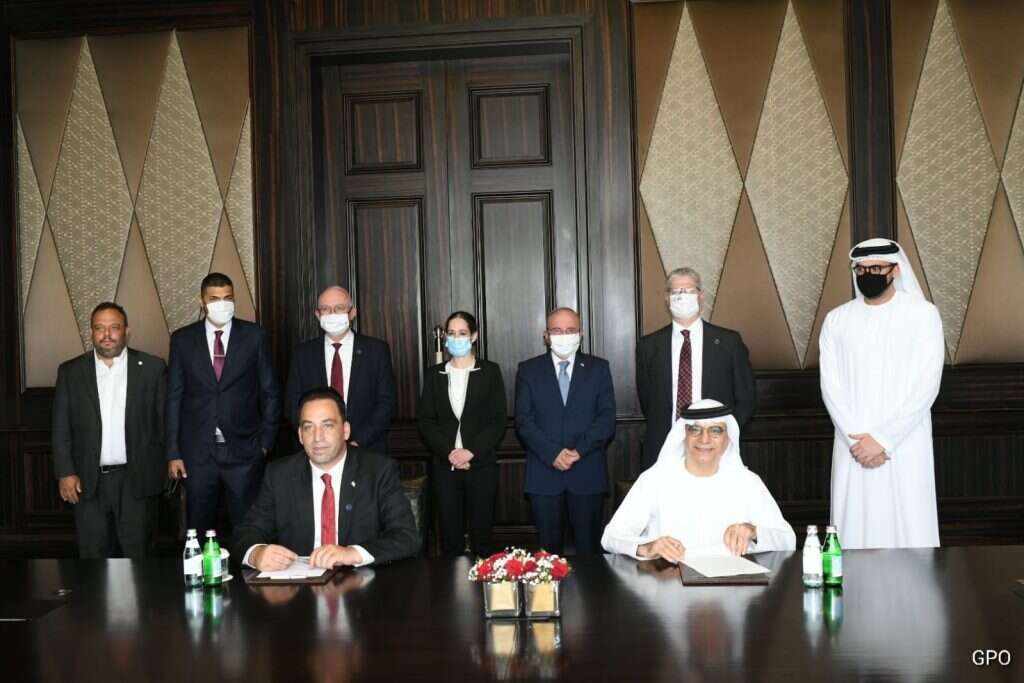 פרץ בחתימה על הסכמים כלכליים בין ישראל לאיחוד
האמירויות, ספטמבר 2020. | עמוס בן גרשום, לע״מ