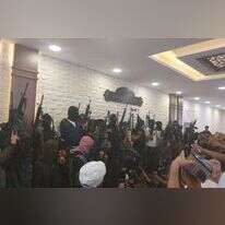 חמולת ג'עברי במפגן כוח,  בחברון. | משפחת ג'עברי