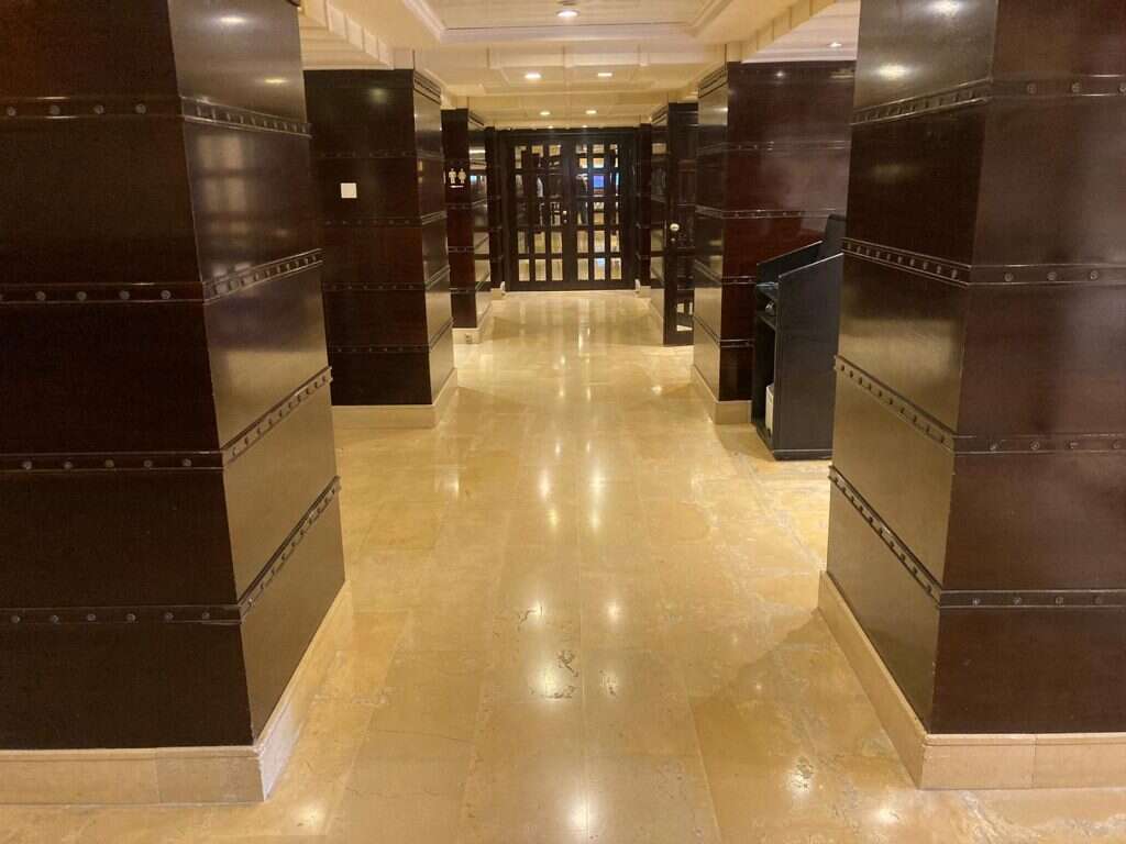 קומת המרתף במלון, השבוע. | אביחי אברהם