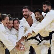 זכיית הנבחרת הישראלית. | AFP