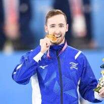 דולגופיאט לאחר הזכייה בטוקיו. | עמית שיסל, הוועד אולימפי