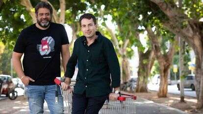 דניאל סטיופין ( מימין) ויניב סויסה. | אריק סולטן