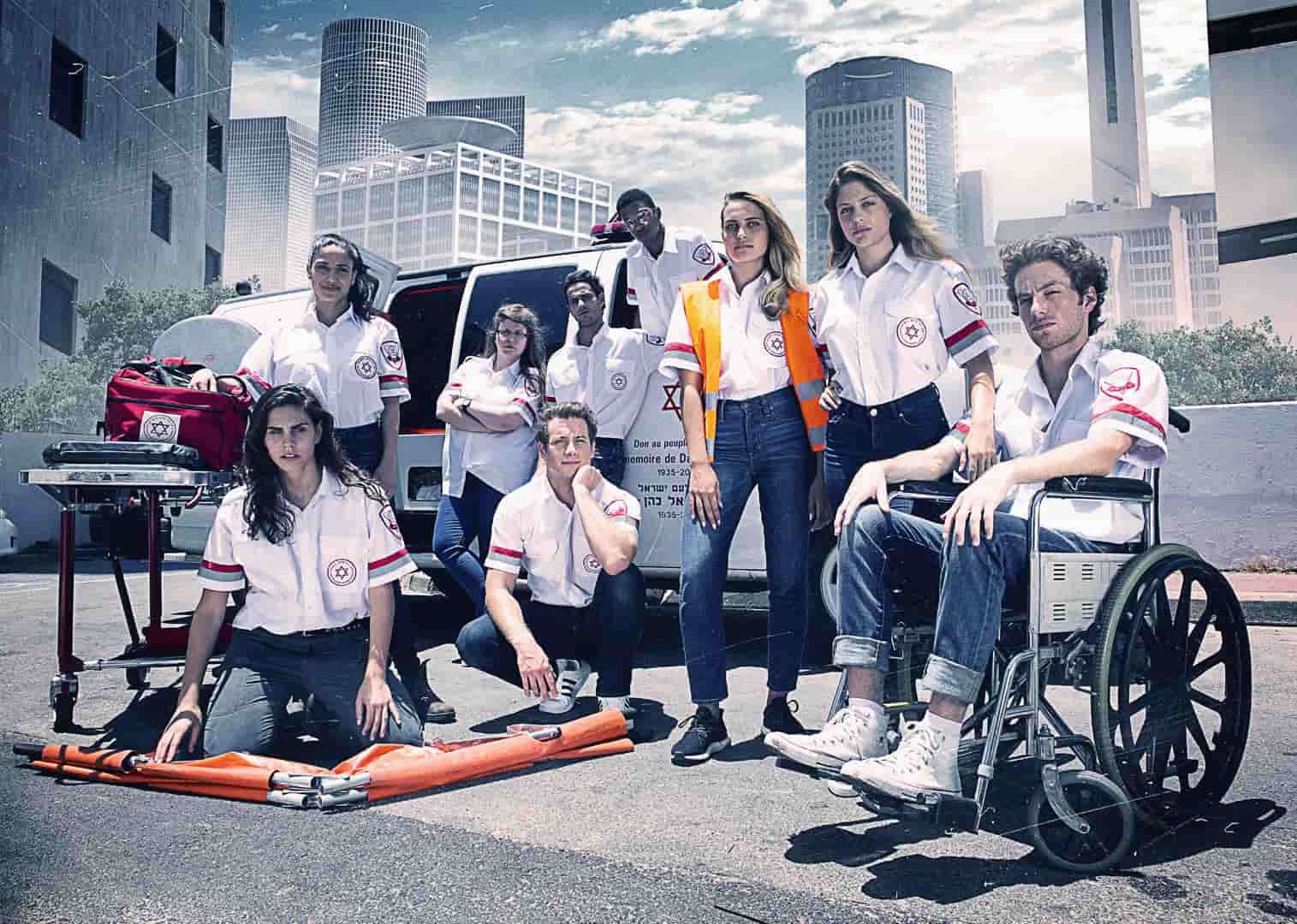 אלוש בסדרה התחנה. | ענבר לוי