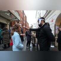 קורונה בלונדון. | EPA