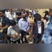 ועדת נאור בסיור באתר רשב"י. | דוברות ועדת נאור