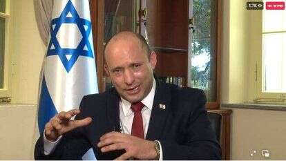 ראש הממשלה נפתלי בנט. | מסך מתוך עמוד הפייסבוק של נפתלי בנט