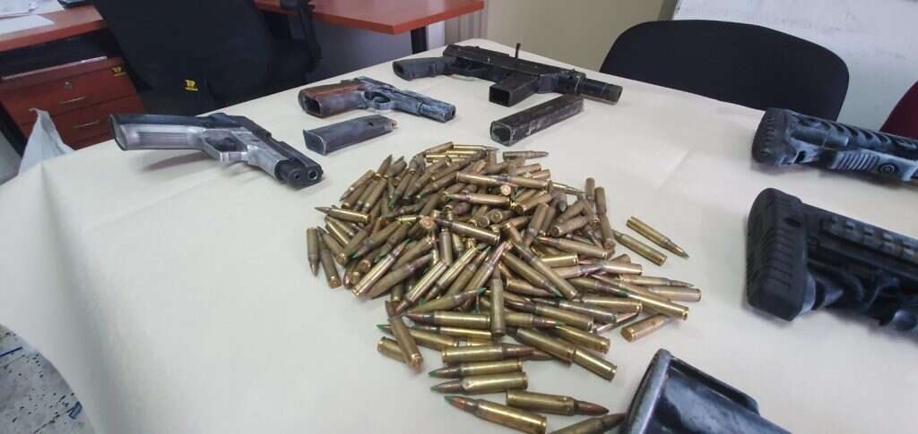 נשק שנתפס. ארכיון. | דוברות המשטרה