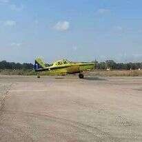 מטוס הכיבוי לפני יציאתו ליוון. | אלביט מערכות