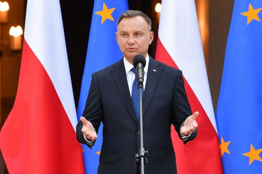 אנדז'יי דודה, נשיא פולין. | EPA