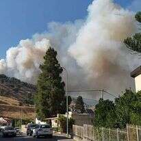 שריפה סמוך לקריית שמונה, ארכיון. | רן כהן